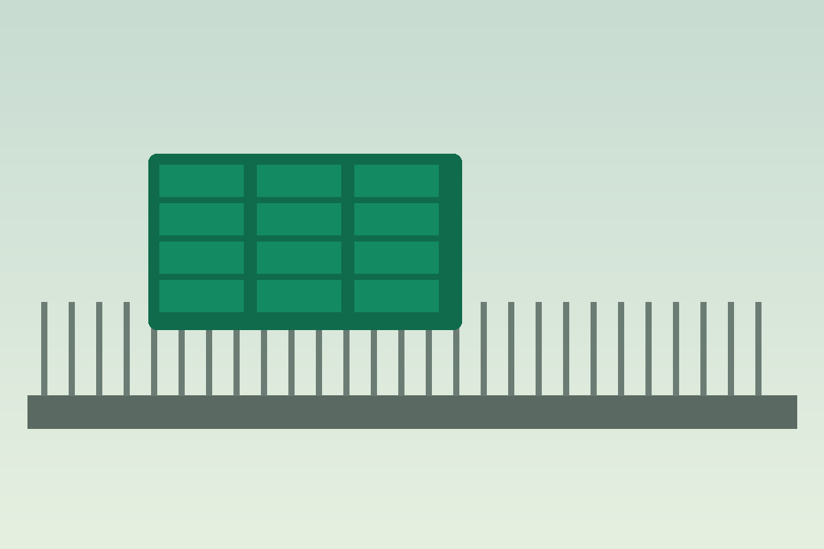 Illustration: Balkon mit Solarmodul