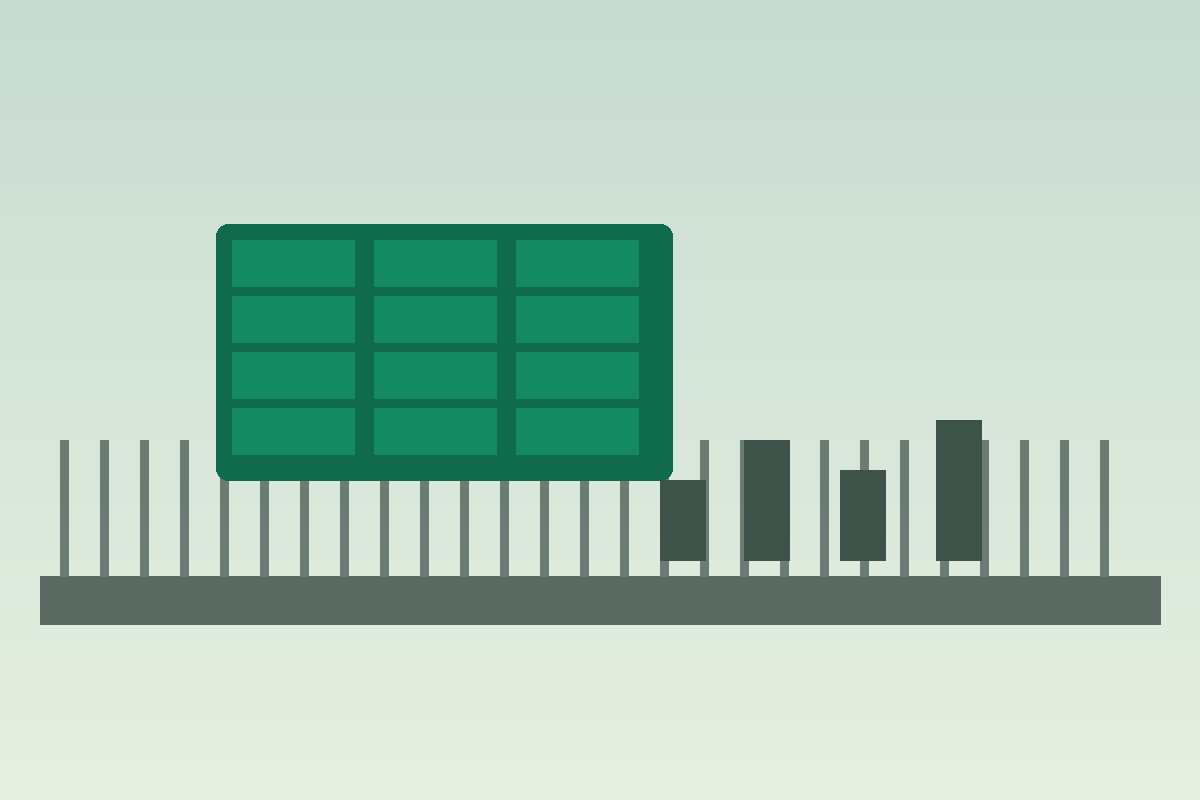 Illustration: Balkonkraftwerk am Wohnungsbalkon